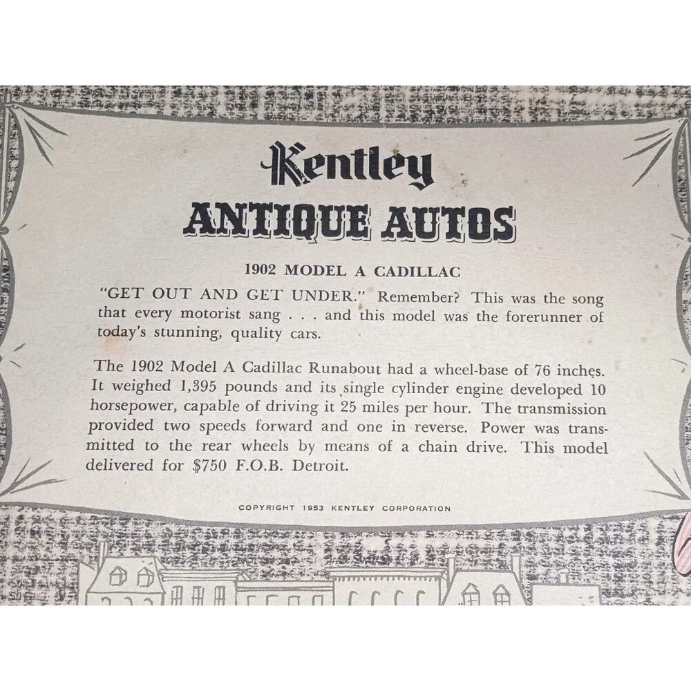 kentley vintage 1953